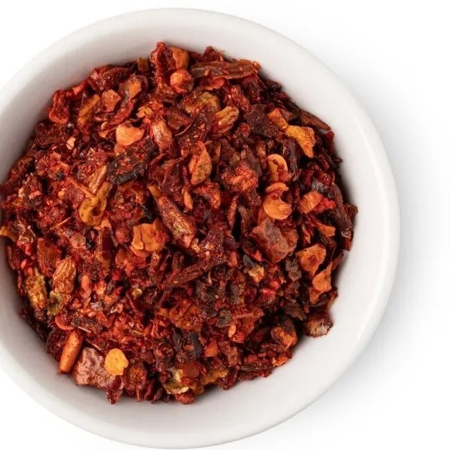 Dehydrated bell peppers