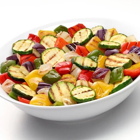 Grilled vegetable blend