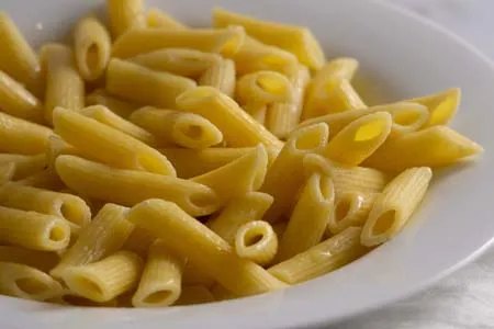 IQF short-cut pasta
