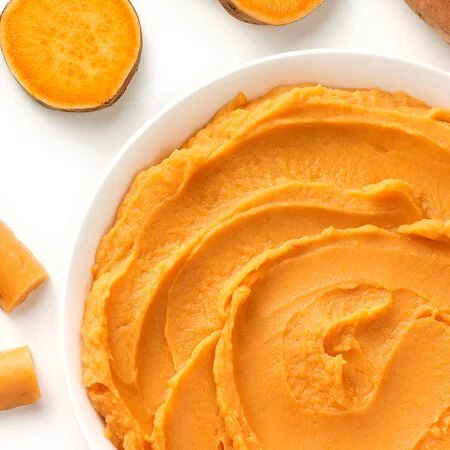 Sweet potato purée